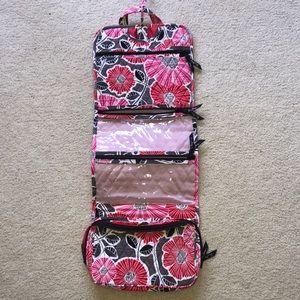 NWOT Vera Bradley Hanging Makeup Travel Bag